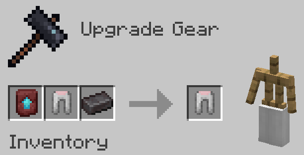 Green Upgrade Diamond to Netherite